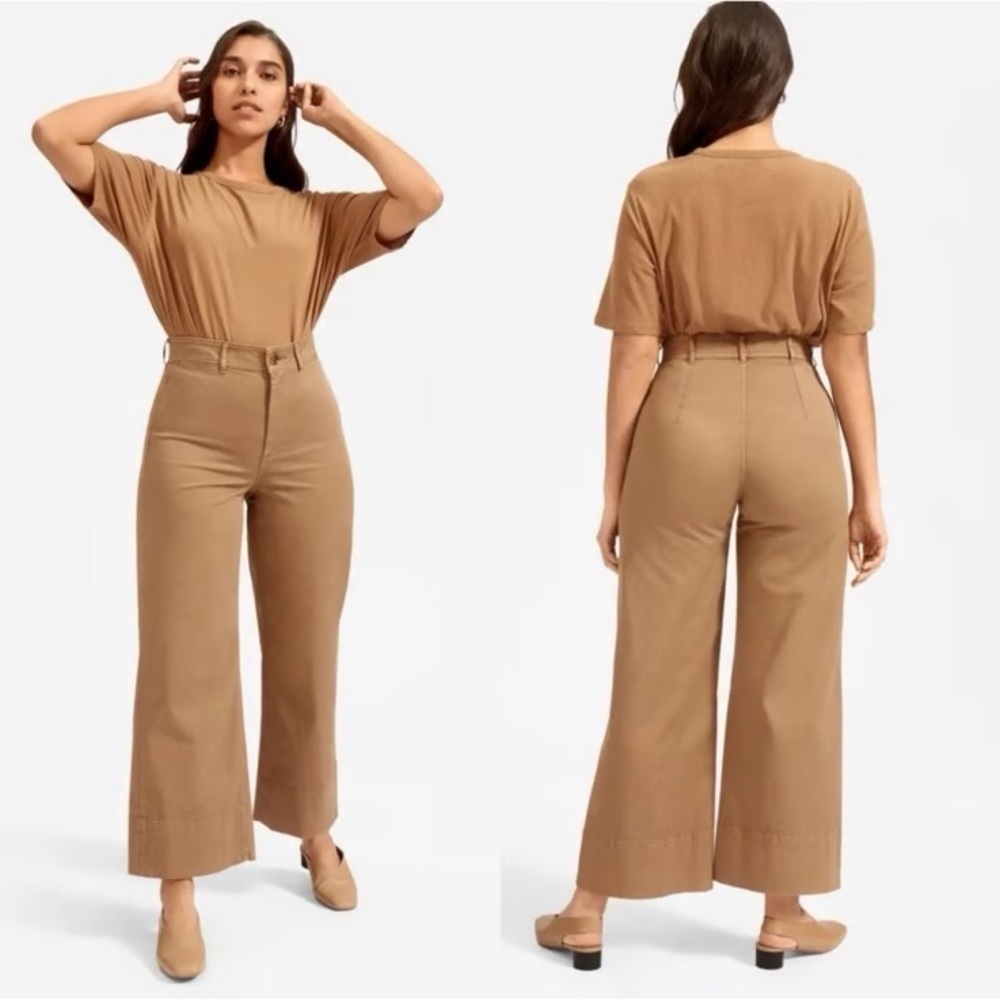 EVERLANE Lightweight Wide Leg Crop